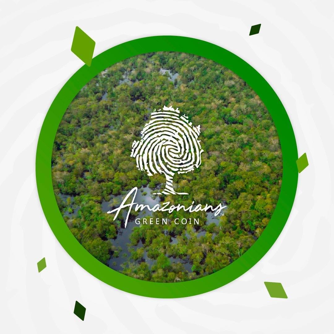 Amazonians Green Coin